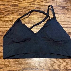 Black Lululemon sports bra - size 6